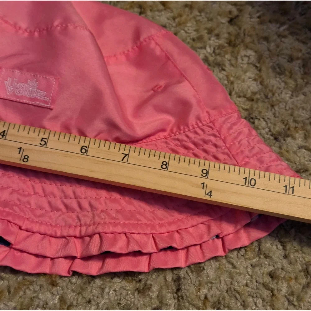UV Skinz Reversible Sun Hat Youth Size 6‎ UPF 50+ Pink Beach Sun Protection